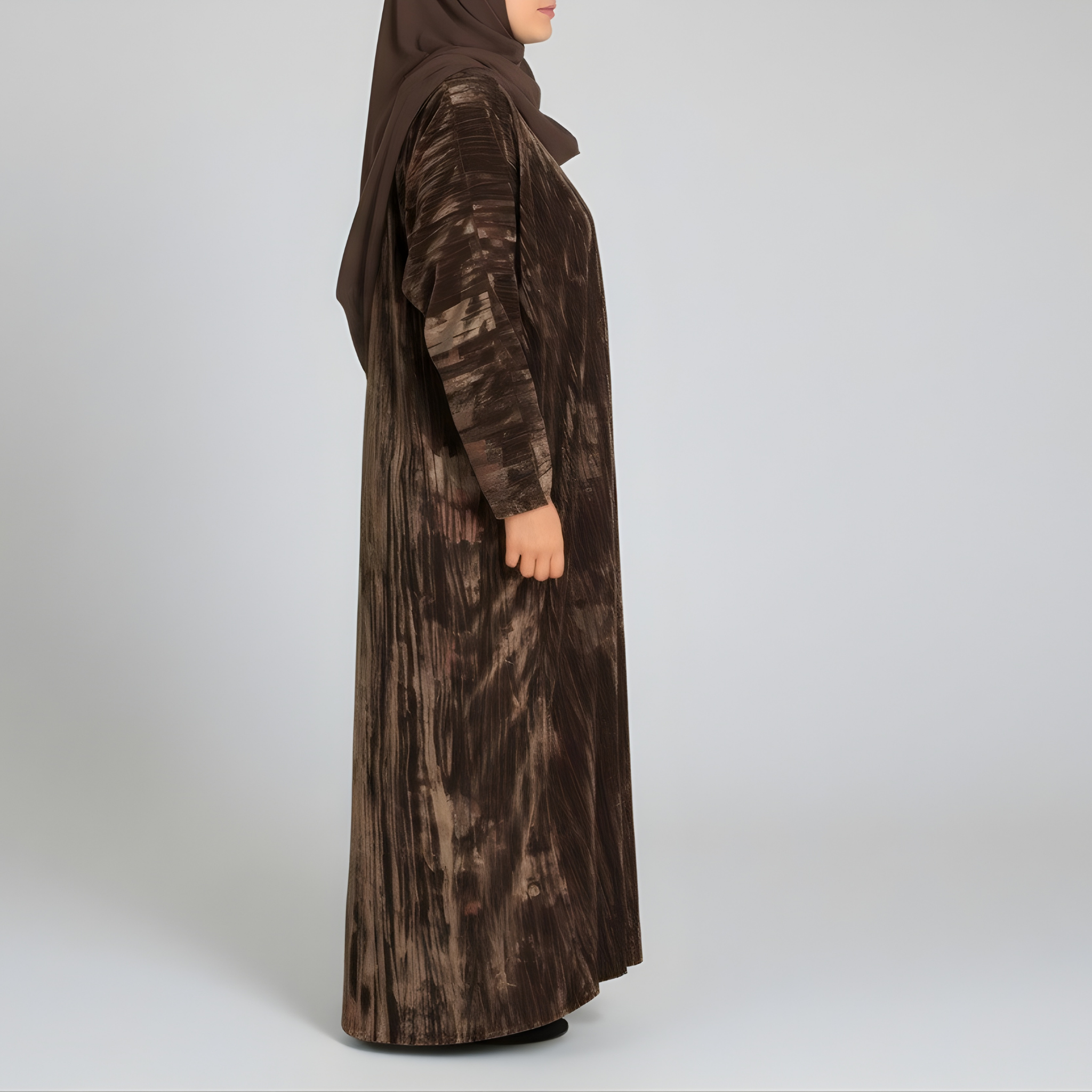Wardah Velvet  Abaya