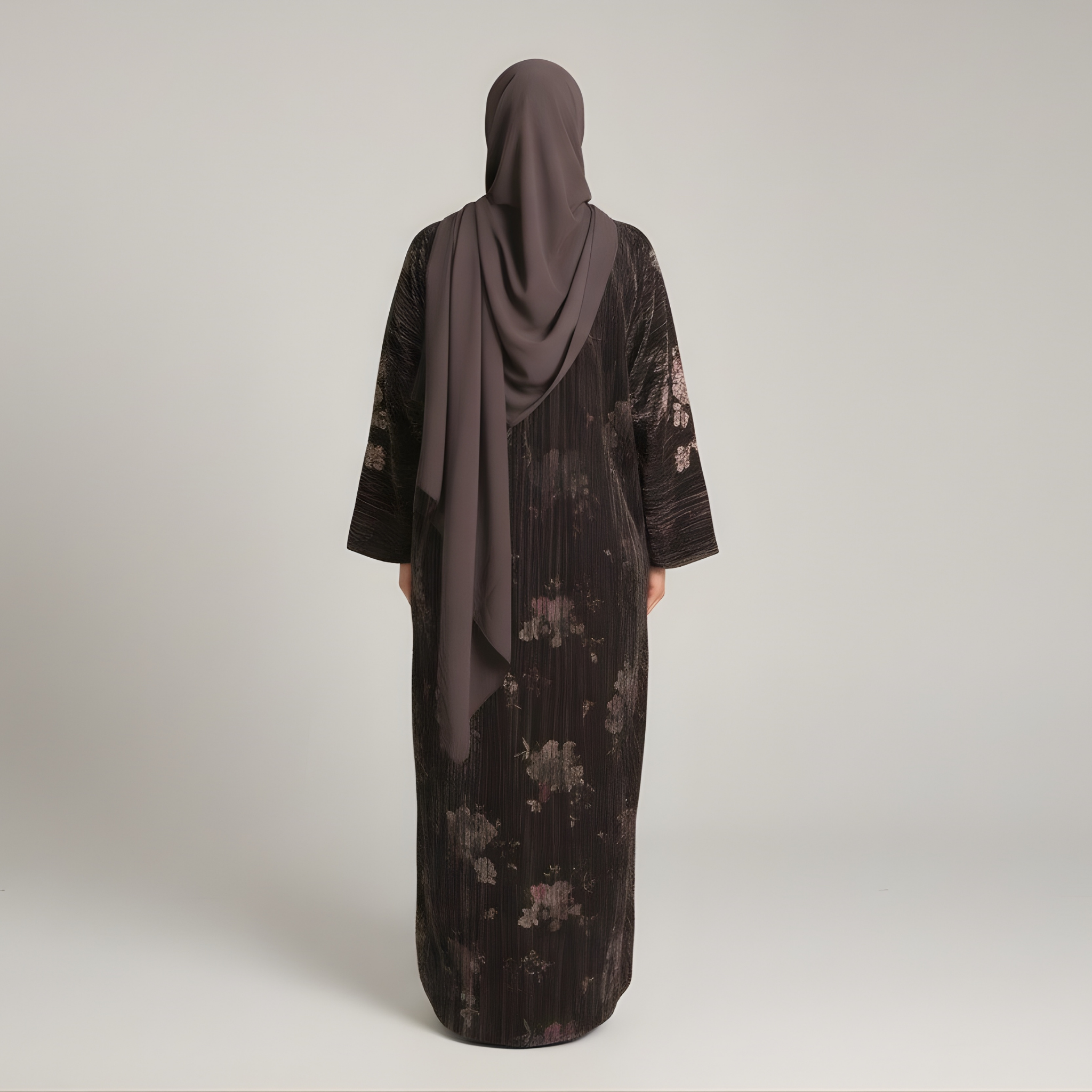 Wardah Velvet  Abaya
