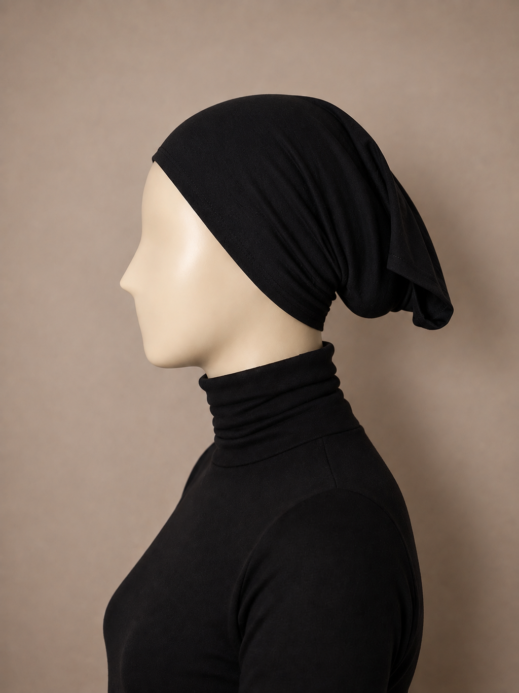NOIR — Bamboo Jersey Hijab Set
