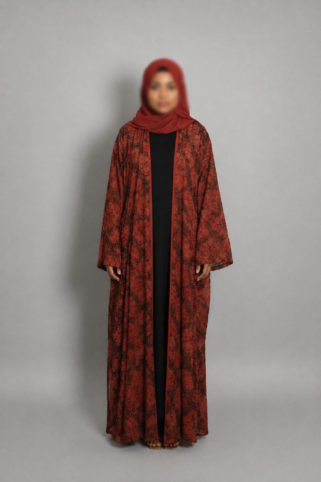 Desert Ember Abaya