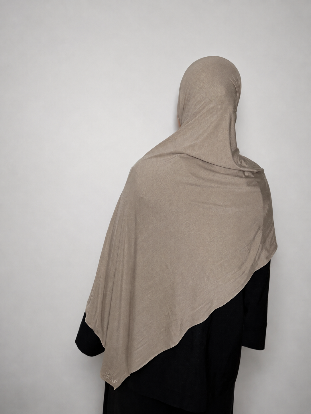 PEBBLE — Bamboo Jersey Hijab Set