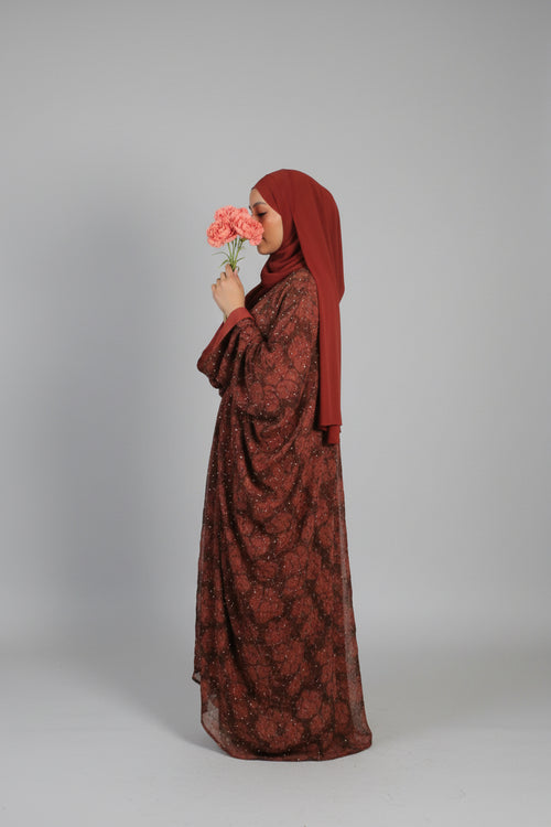 Desert Ember Abaya