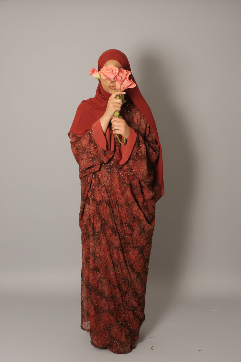 Desert Ember Abaya